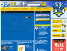 Tablet Screenshot of calsouth.com